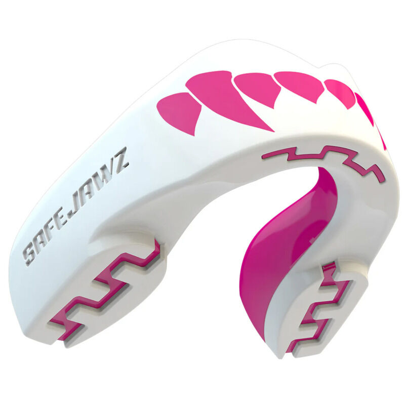 Safejawz Extro Mouthguard Pink Fangz Adult